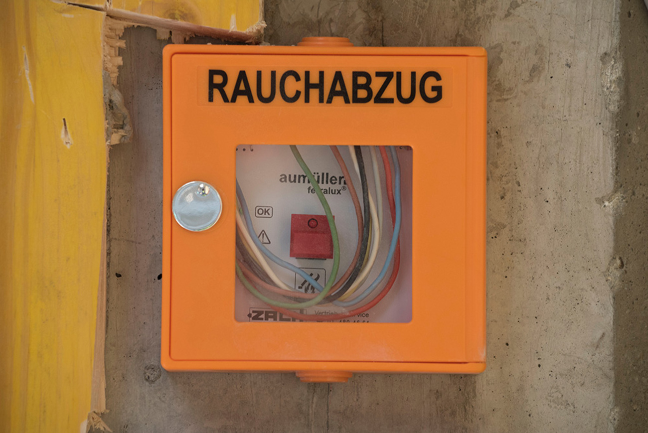 Rauchwärme­abzug bei TOGA-Elektro-GmbH in Sömmerda