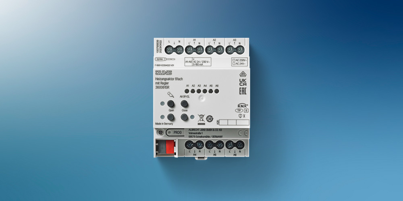 KNX Heizungsaktor 6-fach bei TOGA-Elektro-GmbH in Sömmerda