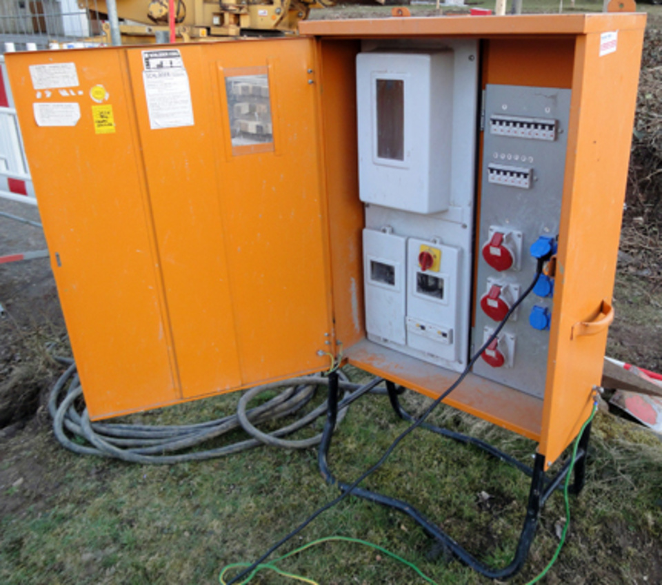 Baustromkasten bei TOGA-Elektro-GmbH in Sömmerda